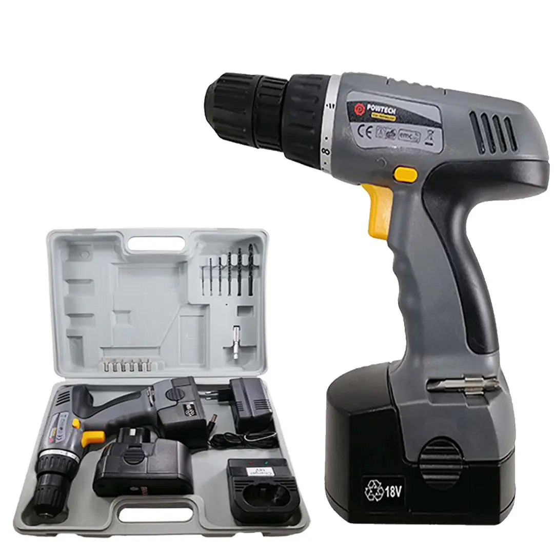 Visseuse perceuse powtech 18v pt3104 – Image 1