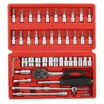 Cle a cliquet 46 pcs