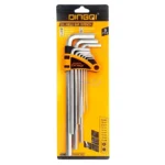 Cles hexagonales 9 pcs 1.5-10mm dingqi
