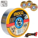 Disques pour meule  ingco 10 pcs 115mm