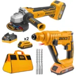 Marteau et meule ingco 20v