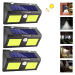 Pack applique solaire 3x40 led