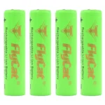 Piles rechargeables flycat 3.7v 8800 mah 4 pcs