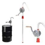 Pompe manuelle aluminium pour huile olive