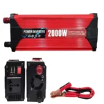 Convertisseur 12v-220v2000w pour batterie voiture