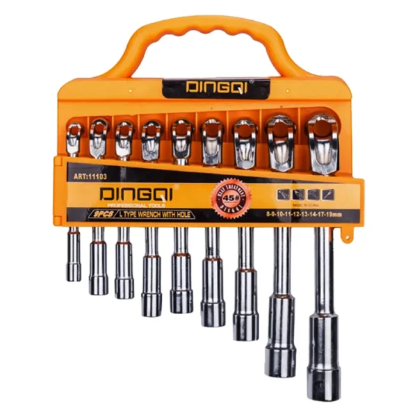 Cles tube 9pcs 8-19mm dingqi