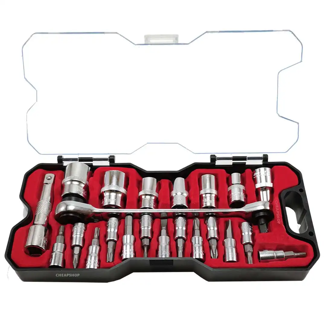 COFFRET-CLE-A-CLIQUET-22PCS-8-19MM.webp Coffret cle a cliquet 22pcs 8-19mm – Image 1