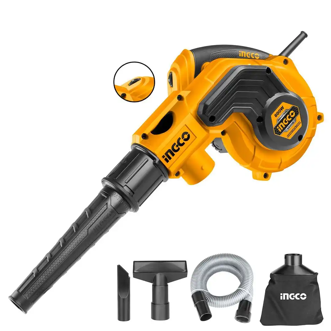 SOUFFLEUR-ASPIRATEUR-INGCO-800W.webp Souffleur aspirateur ingco 800w – Image 1