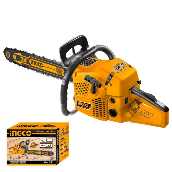 Tronconneuse essence 62cc 24 pouces ingco