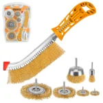 Brosses metallique ingco 7pcs