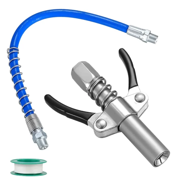 Coupleur pour pompe a graisse avec raccord