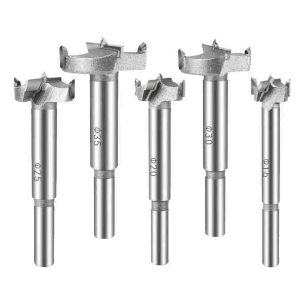 Meches a bois forstner 5pcs 16-35mm