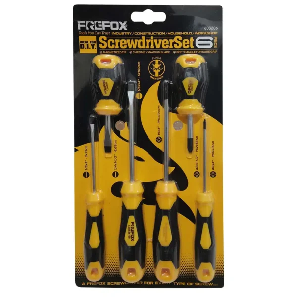 Tournevis frefox 6pcs