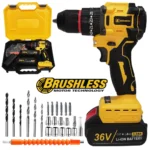 Visseuse perceuse a percussion 36v 3a eamom