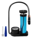 Gonfleur pompe a pied avec jauge