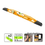 Niveau a bulle 60cm anti choc ingco