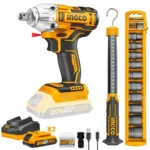 Cle a choc 20v avec bala deuse ingco