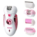 Rasoir epilateur et decapant kemei