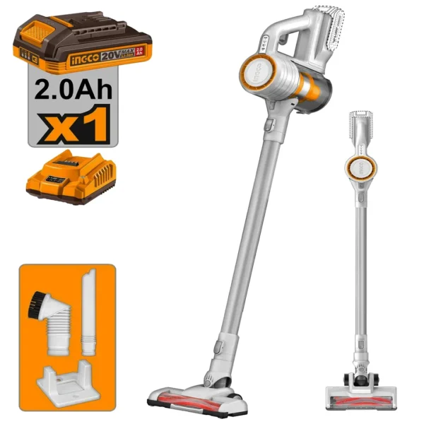 Aspirateur ingco 0.8l 20v