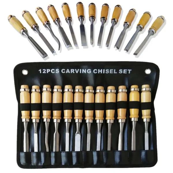Ciseaux a bois 12 pcs