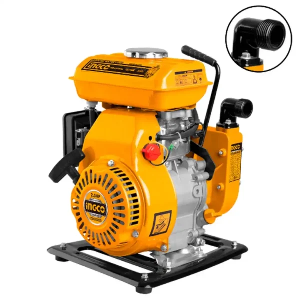 Moto-pompe essence ingco 2.5hp 25mm