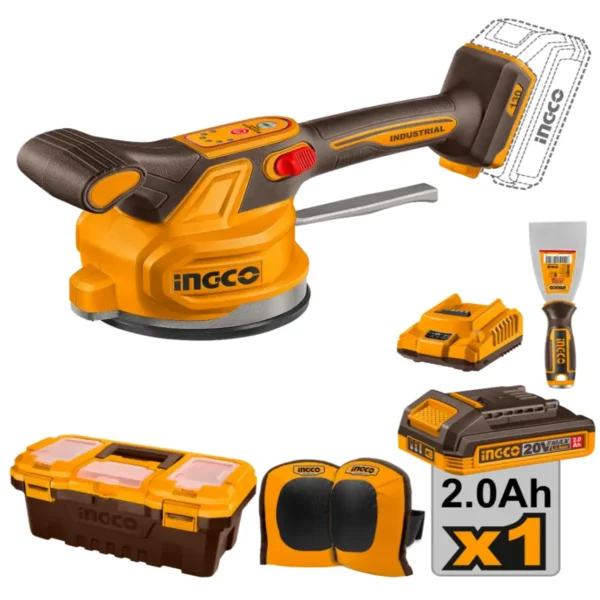 Vibreur carrelage 20v ctvli20015 ingco