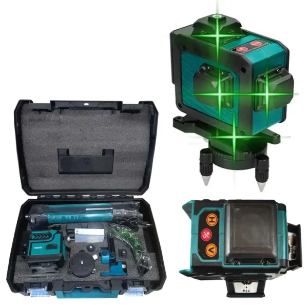 Niveau laser 16 lignes trepied meakida