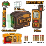 Niveau laser telemetre et testeur ingco cos250908